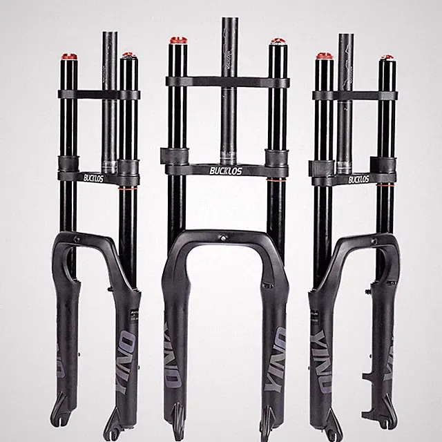 20/26 Double Shoulder Snow Fat Tire Mountain Bike Front Suspension Air Fork