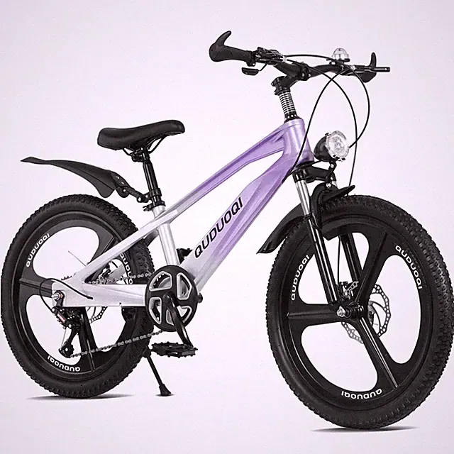 20" Kids Mountain Bike 7-Speed Magnesium Alloy Frame Youth Bicycle