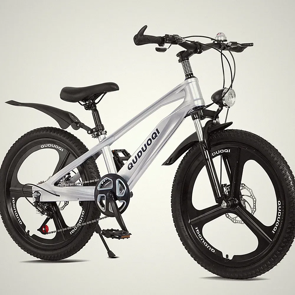 20" Kids Mountain Bike 7-Speed Youth Bicycle Magnesium Alloy Frame