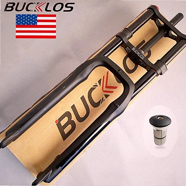 26*4.0" Fat Bucklos MTB Air Suspension Fork Beach/Snow/Electric Bike Forks