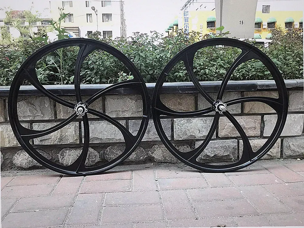26" Bike Mag Wheels Set/Magnesium Wheel Rim-100x120MM-Motorized Bicycle