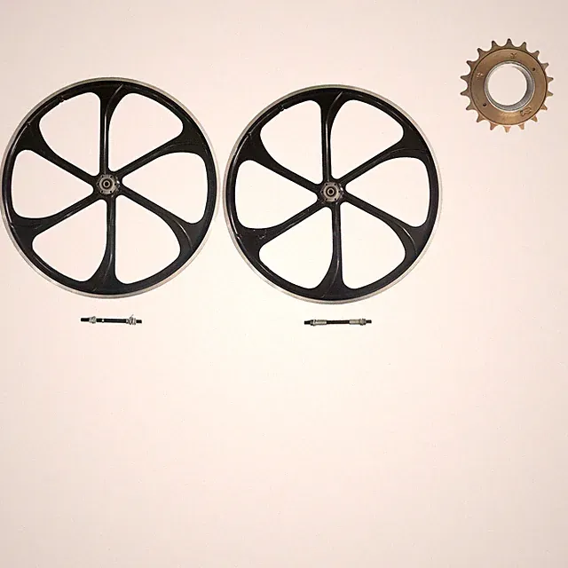 29" Bicycle Alum Mag Wheel Set 100mmx135mm & 18T Flywheel -Gas Motorized Bicycle