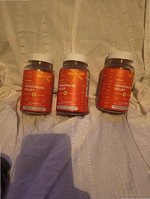 3 Pk: Amberen Advanced Menopause Relief Gummies 60ct ea Exp 6/17/27