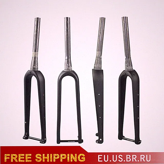 Carbon Gravel Bike Fork Disc Brake 27.5er 700C Internal Cable Road Bicycle Fork