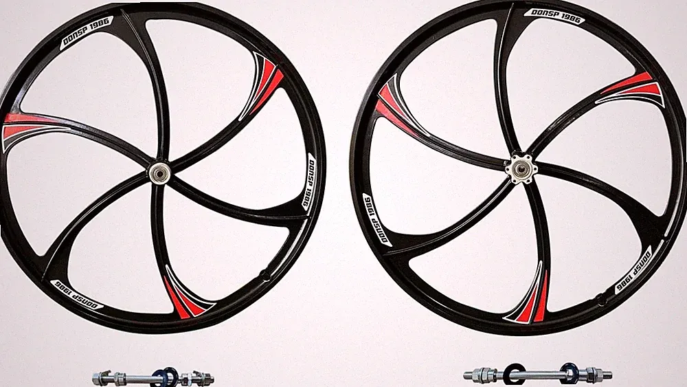 CDHPOWER 26" Bike Mag Wheel Set/Magnesium Wheel Rim Front &Rear-MTB Road Bicycle