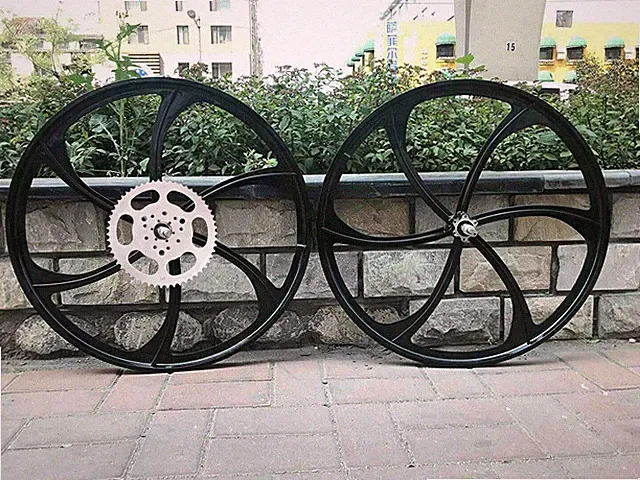 CDHPOWER 26" Mag Wheels Set/Magnesium Wheel Rims &56T Sprocket-Motorized Bicycle