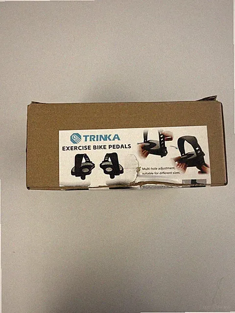 FOR CHARITY - 1 Pair Trinka Exercise Bike Pedals with Straps