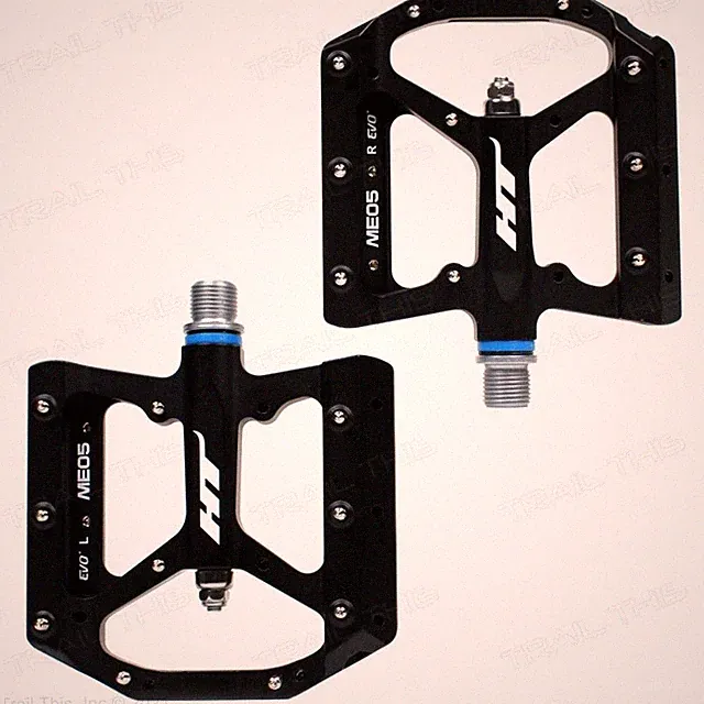 HT Components MTB Me05 Pedals Platform EVO+ MAG CrMo MTB Bike Black
