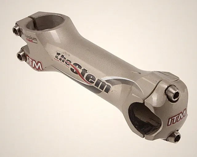 ITM The Stem Magnesium Road Bike 25.8 x 120mm 1 1/8" -10º Titanium