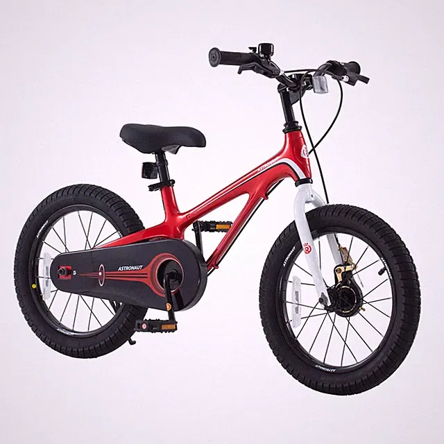 Kids Bike 16 Inch Lightweight Magnesium Alloy Red RoyalBaby RB16-35RH 4-7 Boys