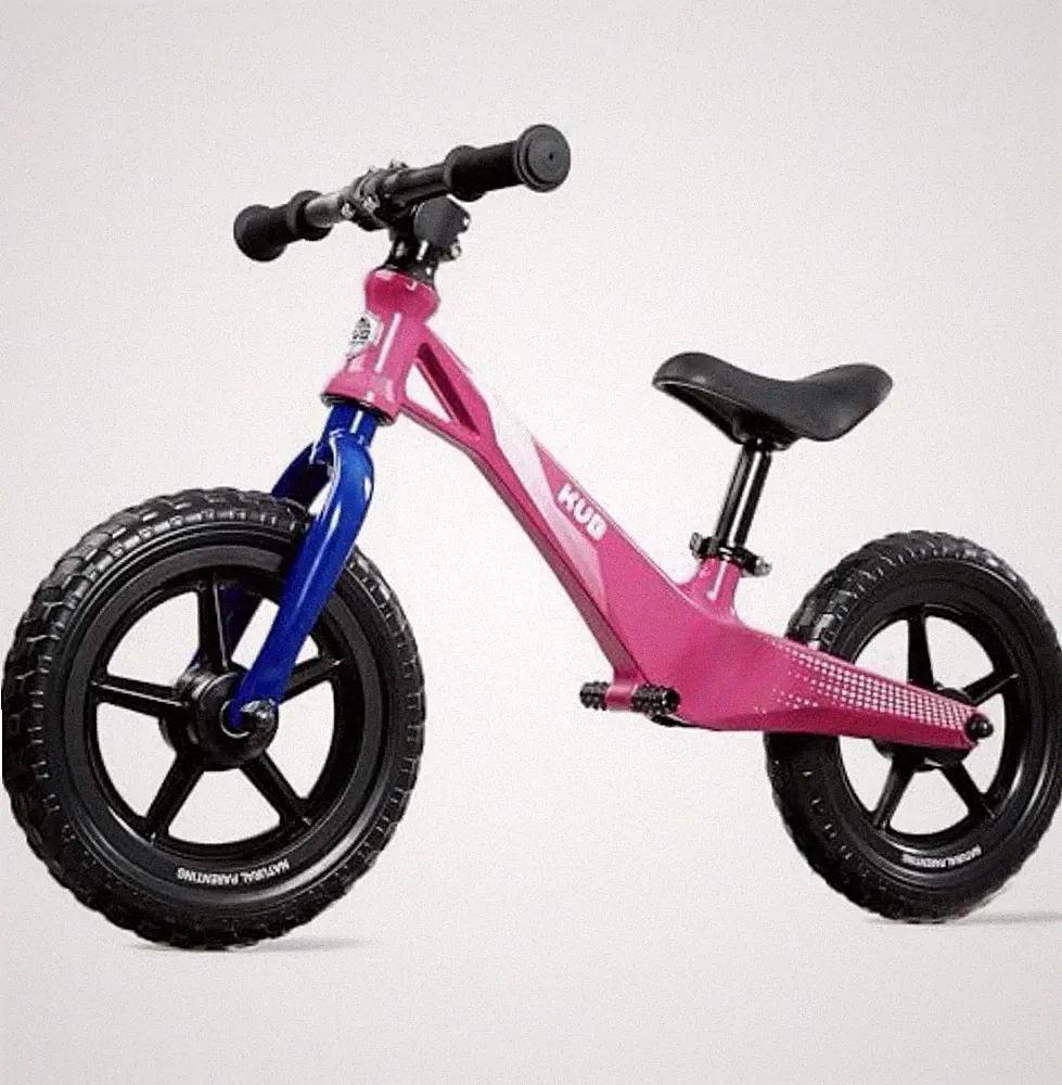 KÜB Balance Bike, Age 3-5, 12” Wheels, Light Magnesium Frame, Adjustable Seat