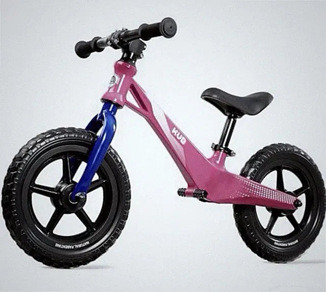 KÜB Balance Bike, Age 3Y+ - 12” Wheels, Light Magnesium Frame, Adjustable Seat