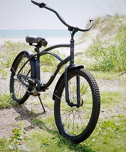 Mango Longboard Custom Beach Cruiser w/ 3 Spd Shimano NEXUS Internal Gears
