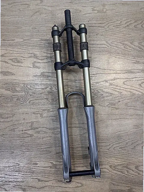 Manitou Sherman Dual Crown 170mm Travel 26" Downhill DH Fork 2003 For Parts Ser.