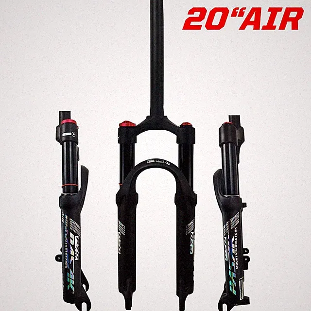 Mountain Bike Air Fork for 20 " 24“ Folding Bike/small Wheel Diameter Disc Brake