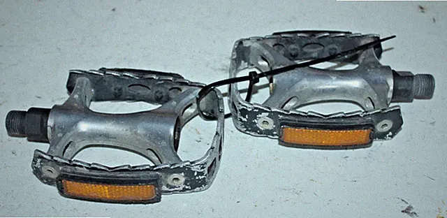 Origin8 Flat Bike Pedals Gray Bikepacking MTB Road Touring Cafe 9/16" Commuter ~