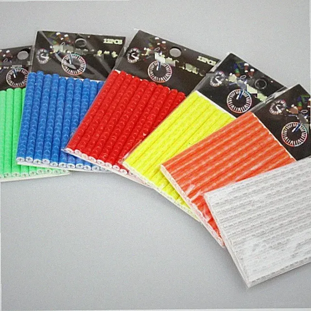 SET/LOT 12 PCS REFLECTORS Bicycle Bike Wheel Tire Spoke FOR CYCLING BIKES RACING