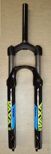 VAXA 27.5" BLACK MAGNESIUM MOUNTAIN SUSPENSION FORK BIKE PARTS 617
