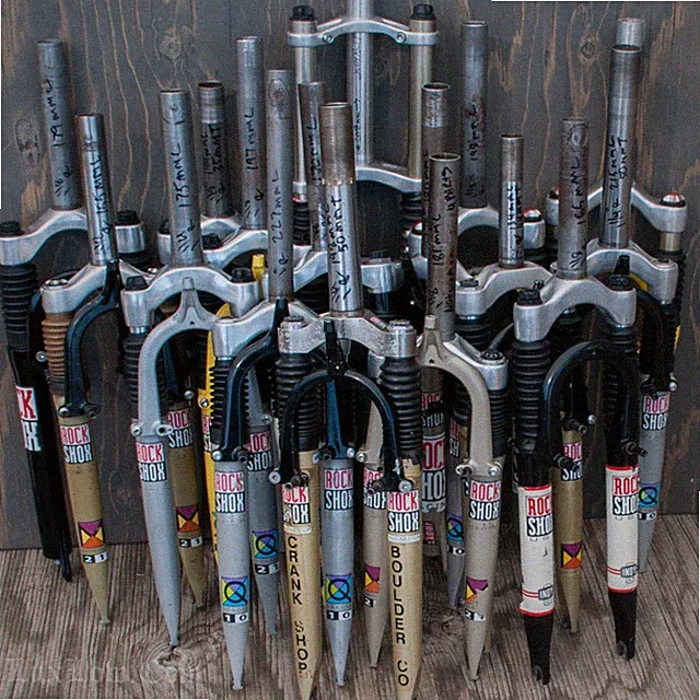 Vintage RockShox MTB Bike FORK Magnesium Quadra Judy Indy + 26" Mountain Bicycle