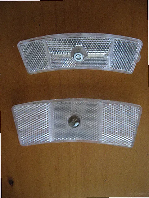 Vintage Sate Lite Bicycle Wheel Spoke Reflectors Set